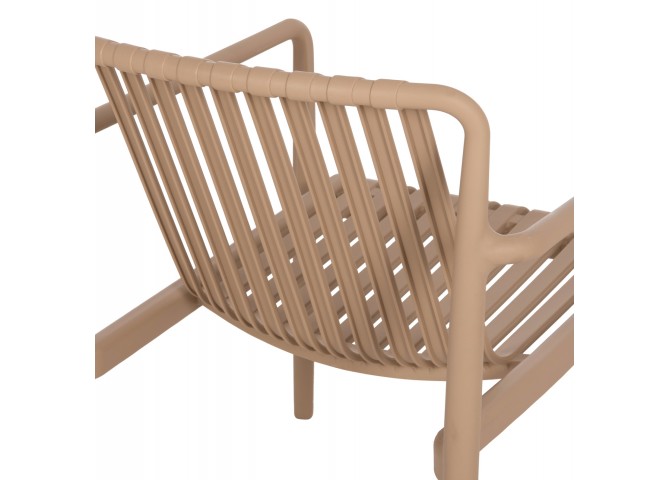 ΠΟΛΥΘΡΟΝΑ LOUNGE ΕΞΩΤ.ΧΩΡΟΥ MALEN HM6626.04 ΚΑΠΟΥΤΣΙΝΟ ΠΟΛΥΠΡΟΠΥΛΕΝΙΟ 66x77x76Υεκ