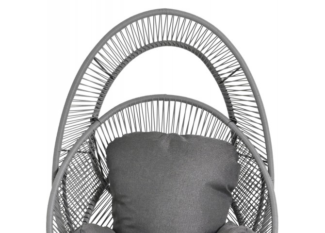 ΠΟΛΥΘΡΟΝΑ-ΦΩΛΙΑ RULER HM6506.01 ΓΚΡΙ ΜΕΤΑΛΛΟ-P.E.RATTAN-ΜΑΞΙΛΑΡΙΑ 90x85x149Υεκ