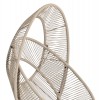 ΠΟΛΥΘΡΟΝΑ-ΦΩΛΙΑ RULER HM6506.02 ΜΟΚΑ ΜΕΤΑΛΛΟ-P.E.RATTAN--ΓΚΡΙ ΜΑΞΙΛΑΡΙΑ 90x85x149Υεκ