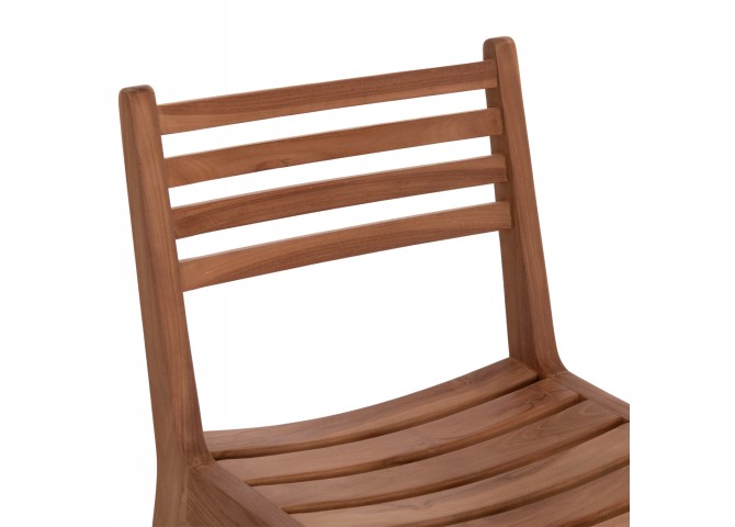 ΚΑΡΕΚΛΑ ΕΞΩΤ.ΧΩΡΟΥ PAVEL HM6615 ΞΥΛΟ TEAK--ΦΥΣΙΚΟ ΧΡΩΜΑ 46x54x78Υεκ.