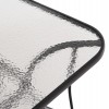 ΣΕΤ ΤΡΑΠΕΖΑΡΙΑΣ 5ΤΜΧ BRUNO HM10729.03 ΚΑΡΕΚΛΕΣ ΜΕΤΑΛΛΙΚΕΣ & ΤΡΑΠΕΖΙ 150x90εκ ΜΑΥΡΟ