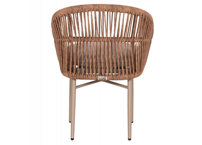 ΠΟΛΥΘΡΟΝΑ ΑΛΟΥΜΙΝΙΟΥ ORIN HM6265.03 ΚΑΠΟΥΤΣΙΝΟ- P.E.RATTAN ΣΕ ΦΥΣΙΚΟ 58x61x75Υεκ.