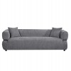 ΚΑΝΑΠΕΣ 3-ΘΕΣΙΟΣ ARCTIS HM3327.01 ΓΚΡΙ ΥΦΑΣΜΑ 229x88x68Υεκ.