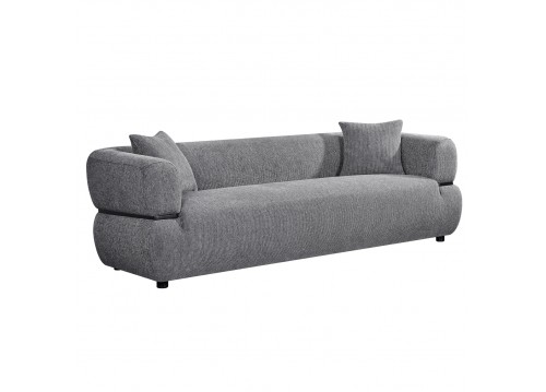 ΚΑΝΑΠΕΣ 3-ΘΕΣΙΟΣ ARCTIS HM3327.01 ΓΚΡΙ ΥΦΑΣΜΑ 229x88x68Υεκ.