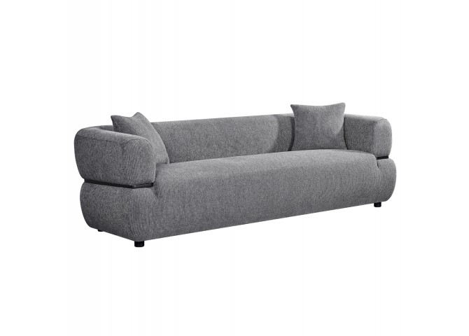 ΚΑΝΑΠΕΣ 3-ΘΕΣΙΟΣ ARCTIS HM3327.01 ΓΚΡΙ ΥΦΑΣΜΑ 229x88x68Υεκ.