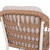 ΠΟΛΥΘΡΟΝΑ BOXER HM6556.02 ΑΛΟΥΜΙΝΙΟ & ΜΑΞΙΛΑΡΙΑ ΜΠΕΖ-TWIST WICKER 61x59x78,5Yεκ