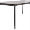 ΤΡΑΠΕΖΙ ΤΡΑΠΕΖΑΡΙΑΣ STAD HM6557.01 ΓΚΡΙ ΑΛΟΥΜΙΝΙΟ & SINTERED STONE TOP 180x90x75Υεκ