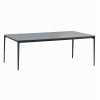 ΤΡΑΠΕΖΙ ΤΡΑΠΕΖΑΡΙΑΣ STAD HM6558.01 ΓΚΡΙ ΑΛΟΥΜΙΝΙΟ & SINTERED STONE TOP 220x100x75Υεκ