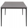 ΤΡΑΠΕΖΙ ΤΡΑΠΕΖΑΡΙΑΣ STAD HM6558.01 ΓΚΡΙ ΑΛΟΥΜΙΝΙΟ & SINTERED STONE TOP 220x100x75Υεκ