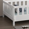 ΚΡΕΒΑΤΙ ΠΑΙΔΙΚΟ HOUSER HM740.03 τ.MONTESSORI ΞΥΛΟ ΠΕΥΚΟ ΛΕΥΚΟ--ΓΙΑ 190x90εκ