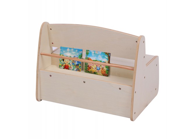 ΠΑΓΚΑΚΙ ΠΑΙΔΙΚΟ ΜΕ ΑΠΟΘ.ΧΩΡΟ RICKI HM18342.01 MDF & ΚΟΝΤΡΑΠΛΑΚΕ ΦΥΣΙΚΟ 63x43x47Υεκ