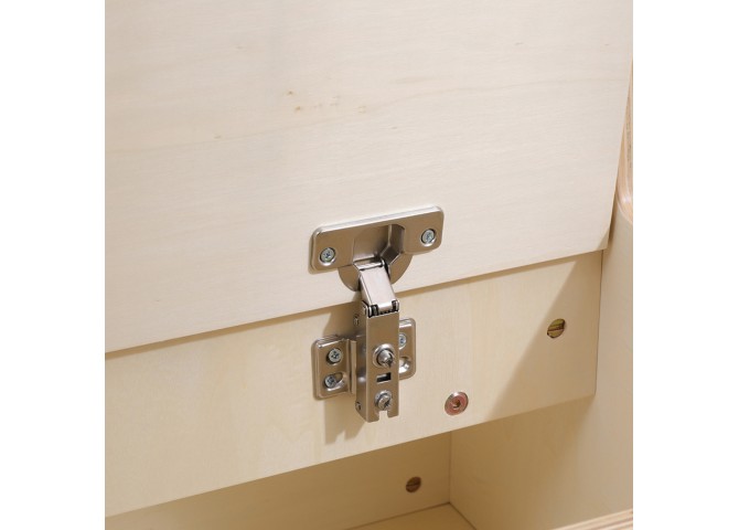 ΠΑΓΚΑΚΙ ΠΑΙΔΙΚΟ ΜΕ ΑΠΟΘ.ΧΩΡΟ RICKI HM18342.01 MDF & ΚΟΝΤΡΑΠΛΑΚΕ ΦΥΣΙΚΟ 63x43x47Υεκ