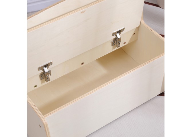 ΠΑΓΚΑΚΙ ΠΑΙΔΙΚΟ ΜΕ ΑΠΟΘ.ΧΩΡΟ RICKI HM18342.01 MDF & ΚΟΝΤΡΑΠΛΑΚΕ ΦΥΣΙΚΟ 63x43x47Υεκ