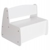 ΠΑΓΚΑΚΙ ΠΑΙΔΙΚΟ ΜΕ ΑΠΟΘ.ΧΩΡΟ RICKI HM18342.03 MDF & ΚΟΝΤΡΑΠΛΑΚΕ ΛΕΥΚΟ 63x43x47Υεκ