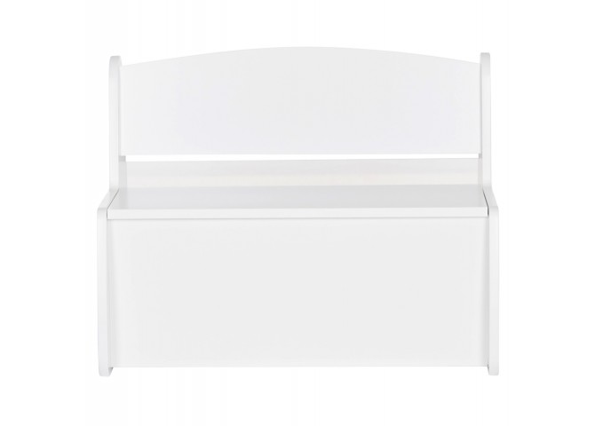 ΠΑΓΚΑΚΙ ΠΑΙΔΙΚΟ ΜΕ ΑΠΟΘ.ΧΩΡΟ RICKI HM18342.03 MDF & ΚΟΝΤΡΑΠΛΑΚΕ ΛΕΥΚΟ 63x43x47Υεκ