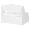 ΠΑΓΚΑΚΙ ΠΑΙΔΙΚΟ ΜΕ ΑΠΟΘ.ΧΩΡΟ RICKI HM18342.03 MDF & ΚΟΝΤΡΑΠΛΑΚΕ ΛΕΥΚΟ 63x43x47Υεκ