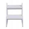 ΠΑΙΔΙΚΗ ΣΚΑΛΑ/ΣΚΑΜΠΟ RICKI HM18340.03 MDF & ΚΟΝΤΡΑΠΛΑΚΕ ΛΕΥΚΟ 33x43.5x40.5Υεκ