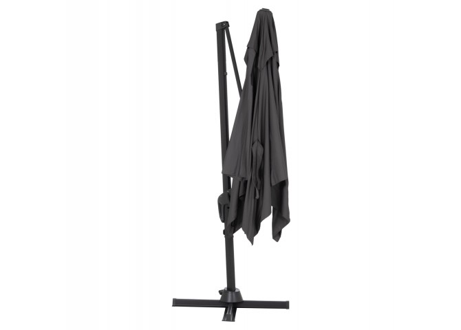 ΟΜΠΡΕΛΑ ΠΙΣΙΝΑΣ JAVANTE HM6623.01 ΓΚΡΙ ΑΛΟΥΜΙΝΙΟ & ΣΚΙΑΣΤΡΟ 2.7x2.7x2.7Yμ