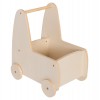 ΠΑΙΔΙΚΟ ΤΡΟΛΕΥ/ΚΑΡΟΤΣΑΚΙ RICKI HM18341.01 MDF & ΚΟΝΤΡΑΠΛΑΚΕ ΦΥΣΙΚΟ 33x45x50Υεκ