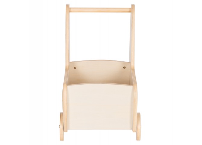 ΠΑΙΔΙΚΟ ΤΡΟΛΕΥ/ΚΑΡΟΤΣΑΚΙ RICKI HM18341.01 MDF & ΚΟΝΤΡΑΠΛΑΚΕ ΦΥΣΙΚΟ 33x45x50Υεκ
