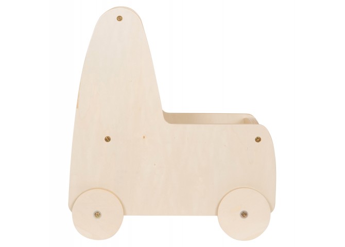 ΠΑΙΔΙΚΟ ΤΡΟΛΕΥ/ΚΑΡΟΤΣΑΚΙ RICKI HM18341.01 MDF & ΚΟΝΤΡΑΠΛΑΚΕ ΦΥΣΙΚΟ 33x45x50Υεκ