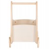 ΠΑΙΔΙΚΟ ΤΡΟΛΕΥ/ΚΑΡΟΤΣΑΚΙ RICKI HM18341.01 MDF & ΚΟΝΤΡΑΠΛΑΚΕ ΦΥΣΙΚΟ 33x45x50Υεκ