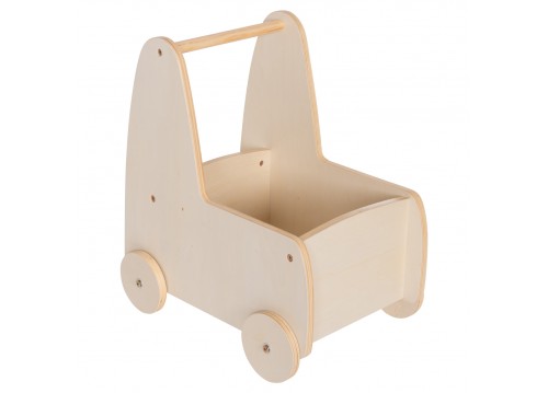ΠΑΙΔΙΚΟ ΤΡΟΛΕΥ/ΚΑΡΟΤΣΑΚΙ RICKI HM18341.01 MDF & ΚΟΝΤΡΑΠΛΑΚΕ ΦΥΣΙΚΟ 33x45x50Υεκ
