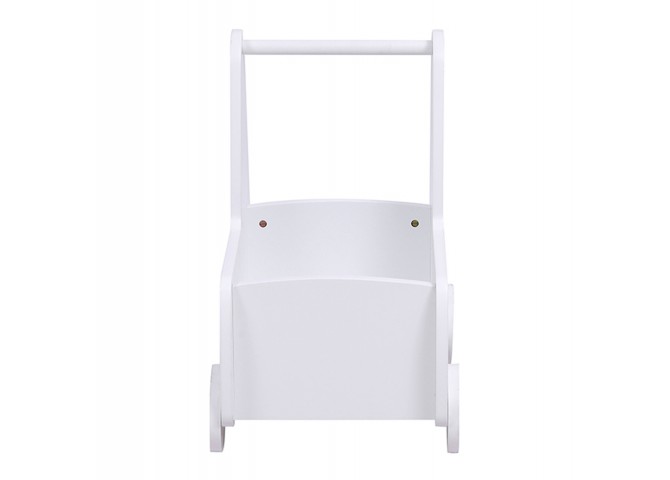 ΠΑΙΔΙΚΟ ΤΡΟΛΕΥ/ΚΑΡΟΤΣΑΚΙ RICKI HM18341.03 MDF & ΚΟΝΤΡΑΠΛΑΚΕ ΛΕΥΚΟ 33x45x50Υεκ