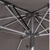 ΟΜΠΡΕΛΑ ΕΠΑΓΓΕΛΜΑΤΙΚΗ GLADELL 3X3m HM6604.01 ΓΚΡΙ ΠΑΝΙ-ΑΝΟΔΙΩΜΕΝΟ ΑΛΟΥΜΙΝΙΟ