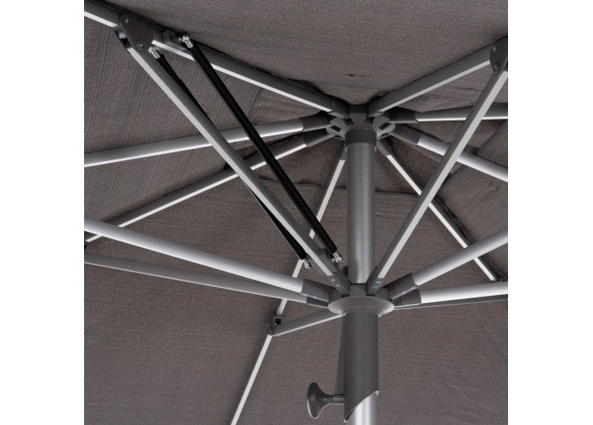ΟΜΠΡΕΛΑ ΕΠΑΓΓΕΛΜΑΤΙΚΗ GLADELL 3X3m HM6604.01 ΓΚΡΙ ΠΑΝΙ-ΑΝΟΔΙΩΜΕΝΟ ΑΛΟΥΜΙΝΙΟ