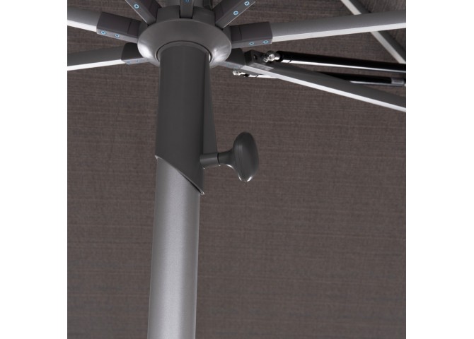 ΟΜΠΡΕΛΑ ΕΠΑΓΓΕΛΜΑΤΙΚΗ GLADELL 3X3m HM6604.01 ΓΚΡΙ ΠΑΝΙ-ΑΝΟΔΙΩΜΕΝΟ ΑΛΟΥΜΙΝΙΟ