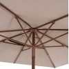 ΟΜΠΡΕΛΑ ΕΠΑΓΓΕΛΜΑΤΙΚΗ GLADELL 3X3m HM6604.02 ΜΠΕΖ ΠΑΝΙ-HEAT TRANSFER ΑΛΟΥΜΙΝΙΟ
