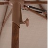 ΟΜΠΡΕΛΑ ΕΠΑΓΓΕΛΜΑΤΙΚΗ GLADELL 3X3m HM6604.02 ΜΠΕΖ ΠΑΝΙ-HEAT TRANSFER ΑΛΟΥΜΙΝΙΟ