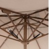 ΕΠΑΓΓΕΛΜΑΤΙΚΗ ΟΜΠΡΕΛΑ 4x4m GLADELL HM6605.02 HEAT TRANSFER ΑΛΟΥΜ.-ΑΚΡΥΛΙΚΟ ΠΑΝΙ ΜΠΕΖ