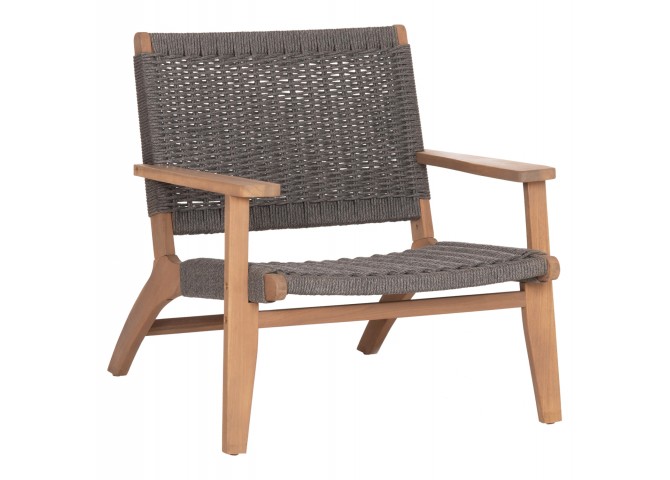 ΠΟΛΥΘΡΟΝΑ LOUNGE MONTER HM6241.02 ΞΥΛΟ ΑΚΑΚΙΑΣ ΦΥΣΙΚΟ-ΣΧΟΙΝΙ ΓΚΡΙ 78x62x67Υεκ