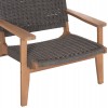 ΠΟΛΥΘΡΟΝΑ LOUNGE MONTER HM6241.02 ΞΥΛΟ ΑΚΑΚΙΑΣ ΦΥΣΙΚΟ-ΣΧΟΙΝΙ ΓΚΡΙ 78x62x67Υεκ