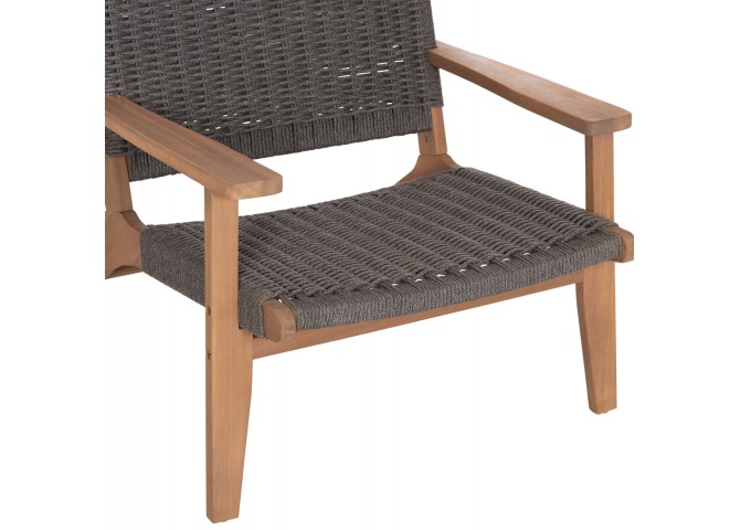 ΠΟΛΥΘΡΟΝΑ LOUNGE MONTER HM6241.02 ΞΥΛΟ ΑΚΑΚΙΑΣ ΦΥΣΙΚΟ-ΣΧΟΙΝΙ ΓΚΡΙ 78x62x67Υεκ