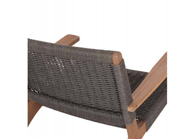 ΠΟΛΥΘΡΟΝΑ LOUNGE MONTER HM6241.02 ΞΥΛΟ ΑΚΑΚΙΑΣ ΦΥΣΙΚΟ-ΣΧΟΙΝΙ ΓΚΡΙ 78x62x67Υεκ