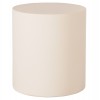 ΤΡΑΠΕΖΙ ΜΕΣΗΣ ΣΤΡΟΓΓΥΛΟ KYOKO HM6592.02 ΜΠΕΖ FIBER CEMENT Φ40x43Υεκ.