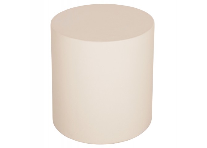 ΤΡΑΠΕΖΙ ΜΕΣΗΣ ΣΤΡΟΓΓΥΛΟ KYOKO HM6592.02 ΜΠΕΖ FIBER CEMENT Φ40x43Υεκ.