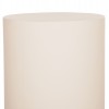 ΤΡΑΠΕΖΙ ΜΕΣΗΣ ΣΤΡΟΓΓΥΛΟ KYOKO HM6592.02 ΜΠΕΖ FIBER CEMENT Φ40x43Υεκ.