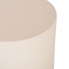 ΤΡΑΠΕΖΙ ΜΕΣΗΣ ΣΤΡΟΓΓΥΛΟ KYOKO HM6592.02 ΜΠΕΖ FIBER CEMENT Φ40x43Υεκ.