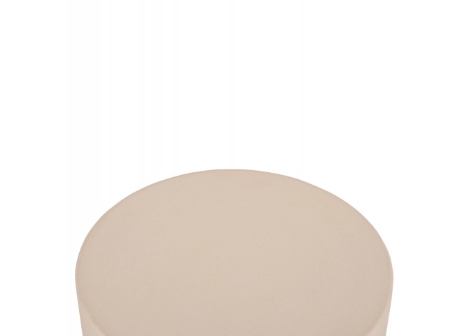 ΤΡΑΠΕΖΙ ΜΕΣΗΣ ΣΤΡΟΓΓΥΛΟ KYOKO HM6592.02 ΜΠΕΖ FIBER CEMENT Φ40x43Υεκ.
