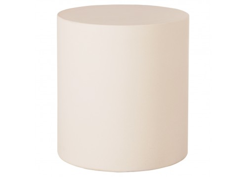 ΤΡΑΠΕΖΙ ΜΕΣΗΣ ΣΤΡΟΓΓΥΛΟ KYOKO HM6592.02 ΜΠΕΖ FIBER CEMENT Φ40x43Υεκ.