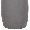 ΤΡΑΠΕΖΙ ΜΕΣΗΣ ΣΤΡΟΓΓΥΛΟ HIKARI HM6593.01 ΓΚΡΙ FIBER CEMENT Φ46x48Υεκ.