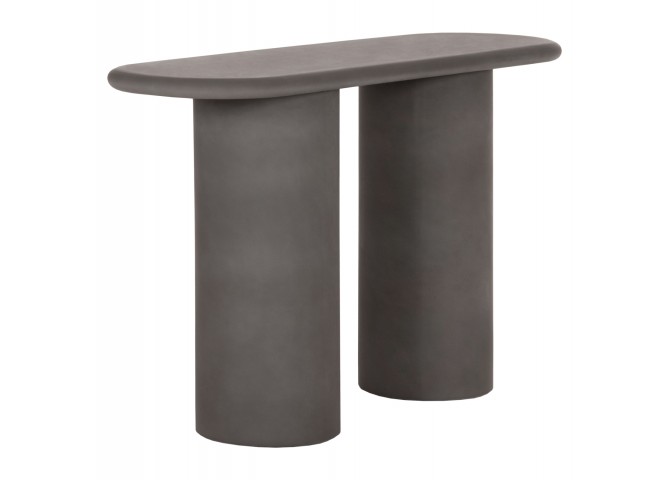 ΚΟΝΣΟΛΑ KENJI HM6584.01 FIBER CEMENT ΣΕ ΓΚΡΙ--140x40x78Υεκ.