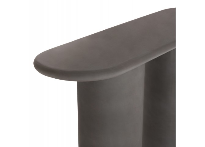 ΚΟΝΣΟΛΑ KENJI HM6584.01 FIBER CEMENT ΣΕ ΓΚΡΙ--140x40x78Υεκ.