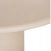 ΤΡΑΠΕΖΙ ΤΡΑΠΕΖΑΡΙΑΣ ΣΤΡΟΓΓΥΛΟ KAZVIN HM6582.02 ΜΠΕΖ FIBER CEMENT Φ130x75Υεκ