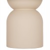 ΤΡΑΠΕΖΙ ΤΡΑΠΕΖΑΡΙΑΣ ΣΤΡΟΓΓΥΛΟ KAZVIN HM6582.02 ΜΠΕΖ FIBER CEMENT Φ130x75Υεκ