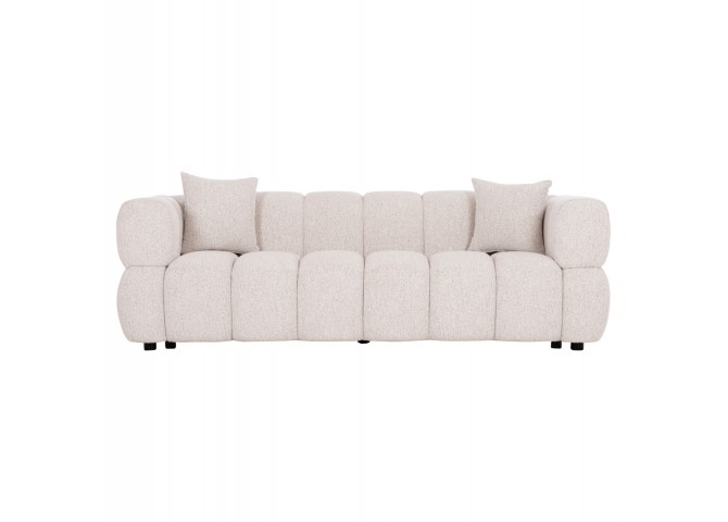 ΚΑΝΑΠΕΣ 3-ΘΕΣΙΟΣ NORIKA HM3331.02 ΕΚΡΟΥ ΥΦΑΣΜΑ 228x91x72Υεκ.